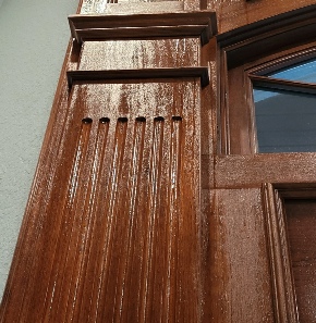 Hidden Mold Damage behind wood and drywall